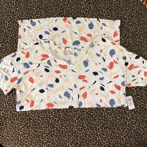 Soma Multicolor Print Sleepwear Set - Picture 1 of 5